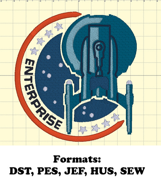 Enterprise Patch Embroidery File