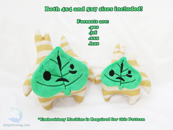 Forest Sprite Plush ITH Embroidery Pattern${tags}