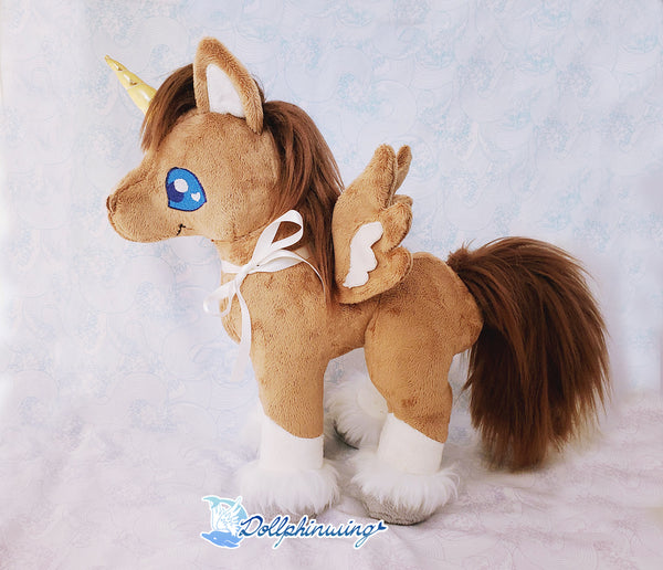 Uni Plushie Sewing Pattern