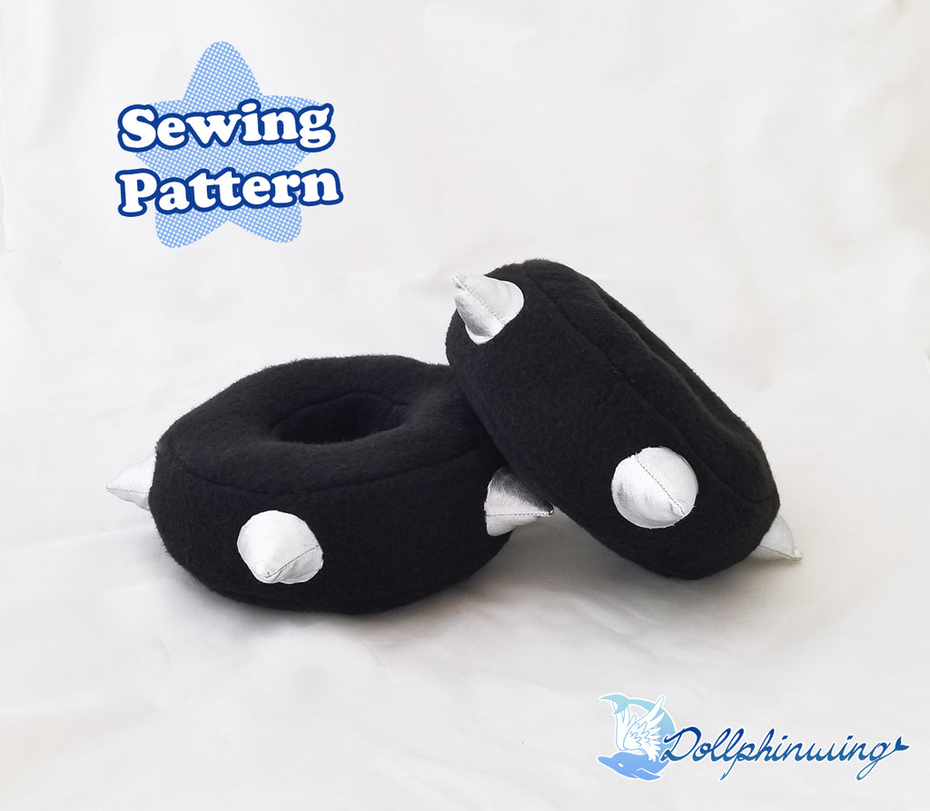 Spike Bracelet Plush Sewing Pattern - Dollphinwing