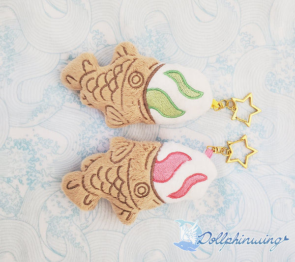 Ice Cream Taiyaki Embroidery File