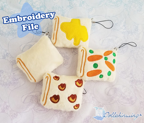 Omelette Plush Embroidery Files