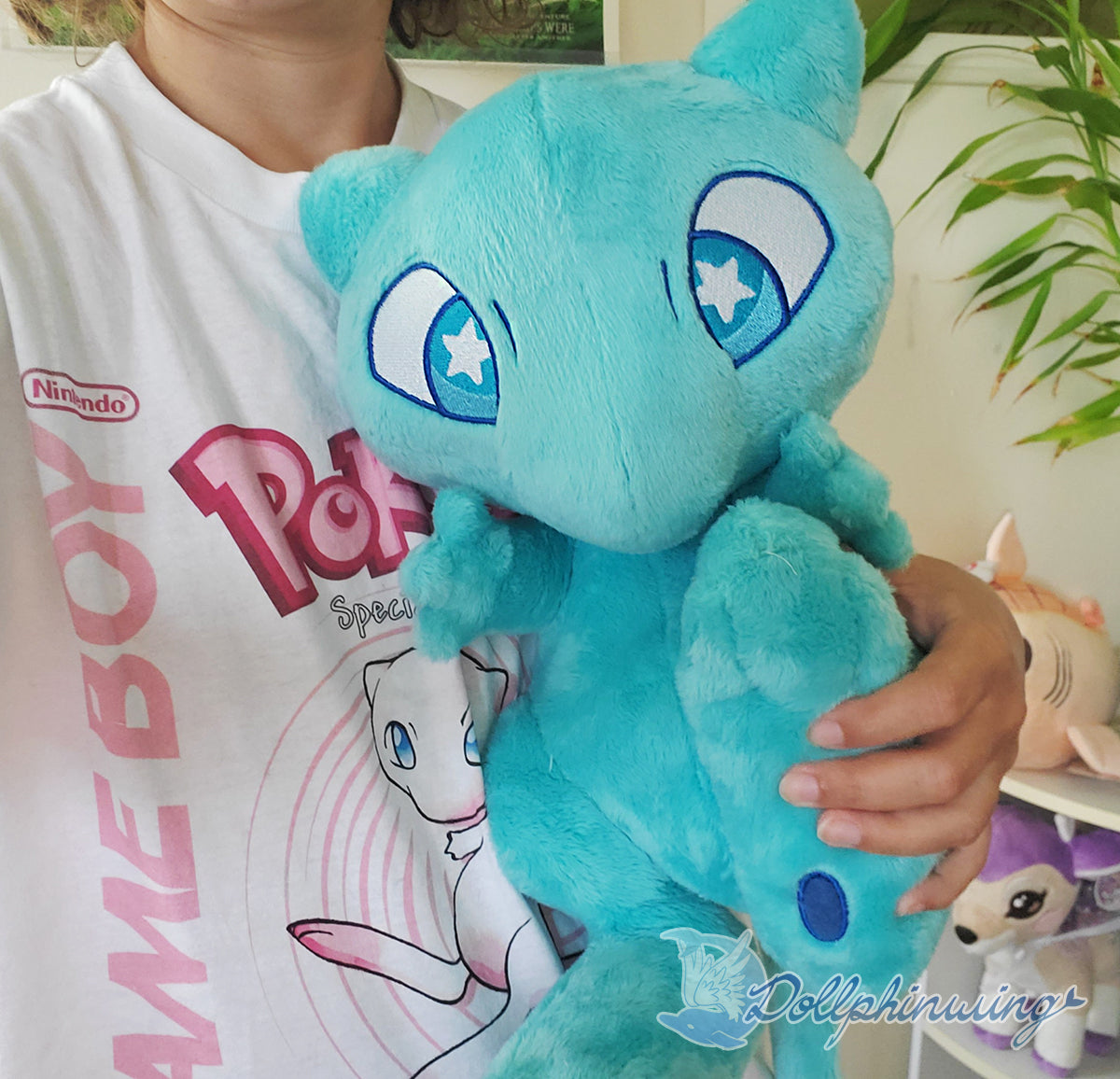 Lifesize Mew Plushie – Dollphinwing
