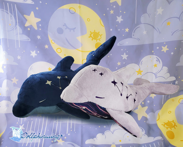 Constellation Dolphin Embroidery