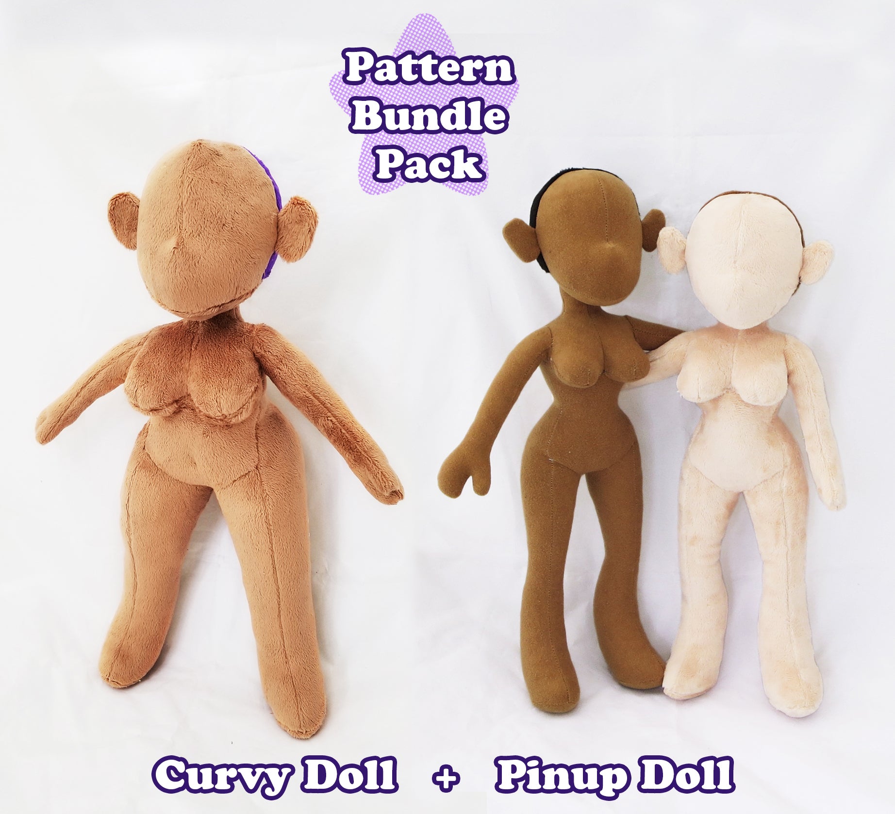 Curvy Pinup Doll Sewing Pattern Bundle