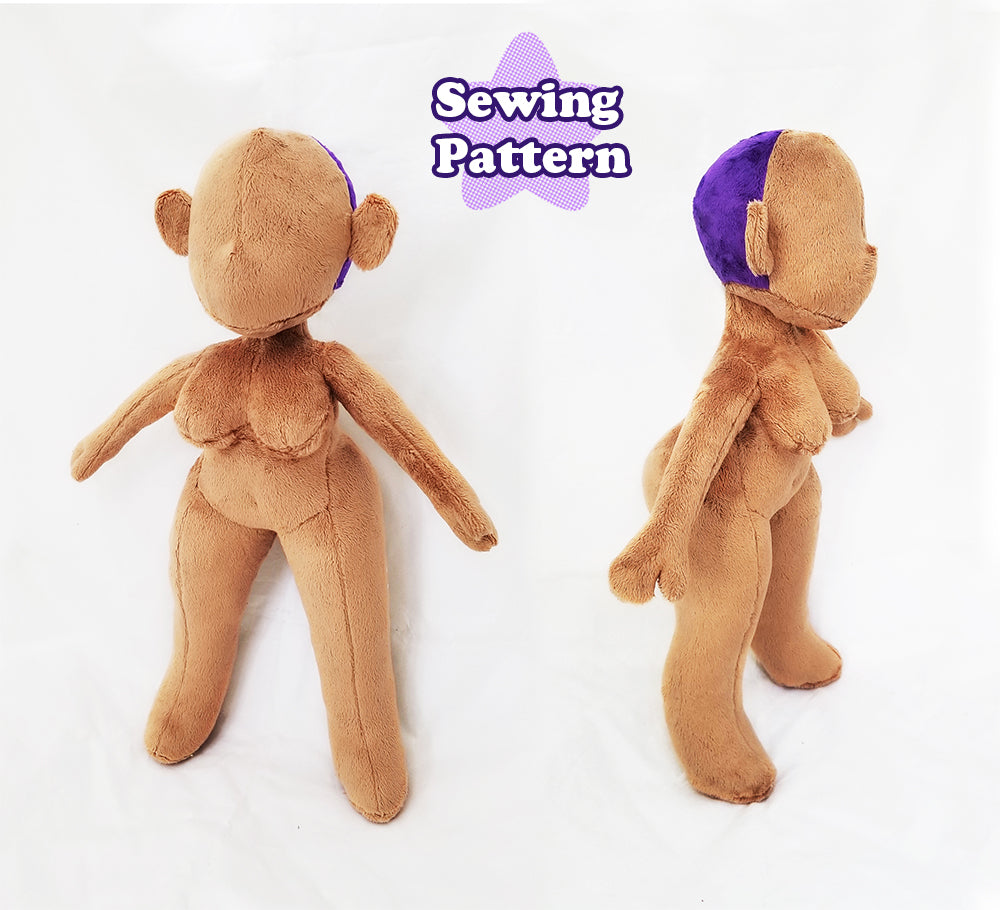 Curvy Doll Sewing Pattern