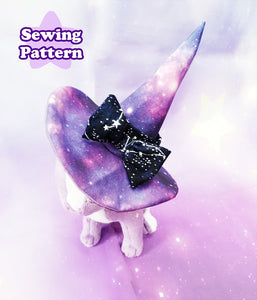 Mini Witch Hat Sewing Pattern
