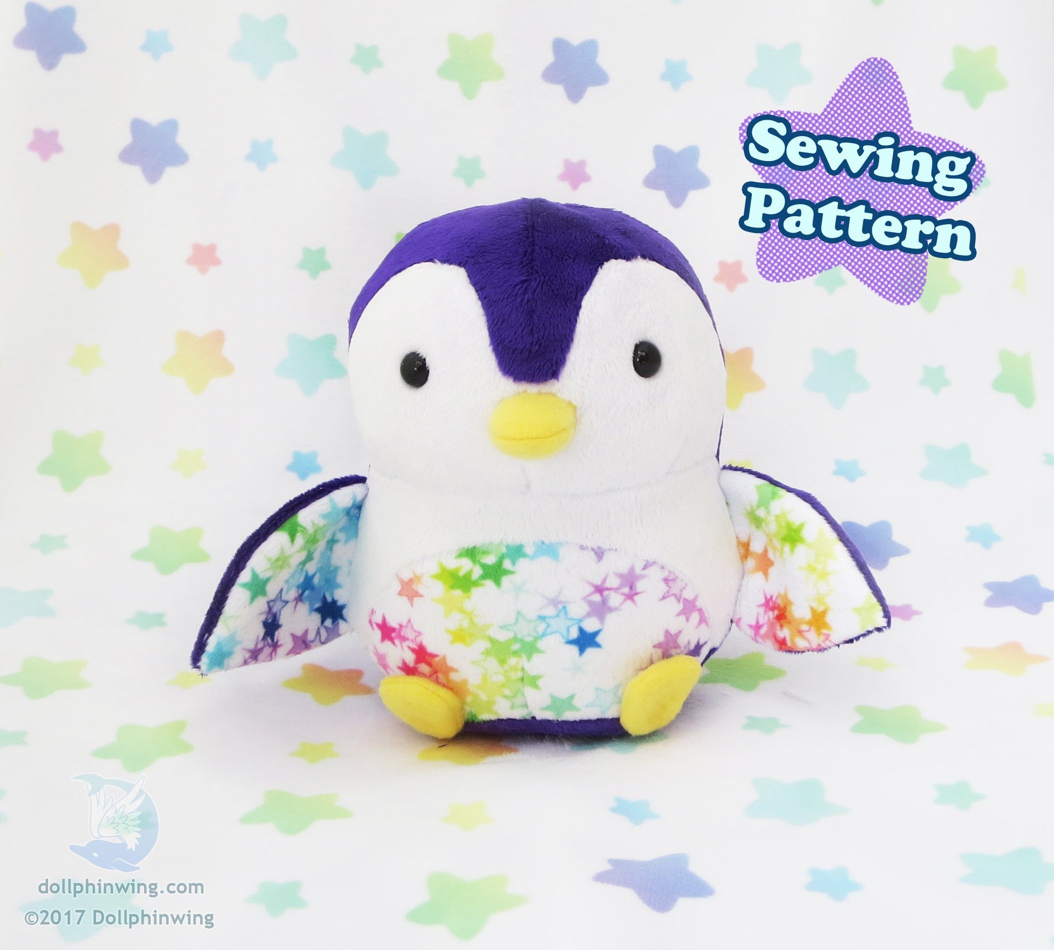 Penguin Plush Sewing Pattern${tags}