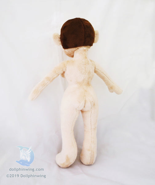 pin up doll fabric figure woman plush doll