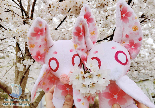 Sakura Bat Plushie${tags}