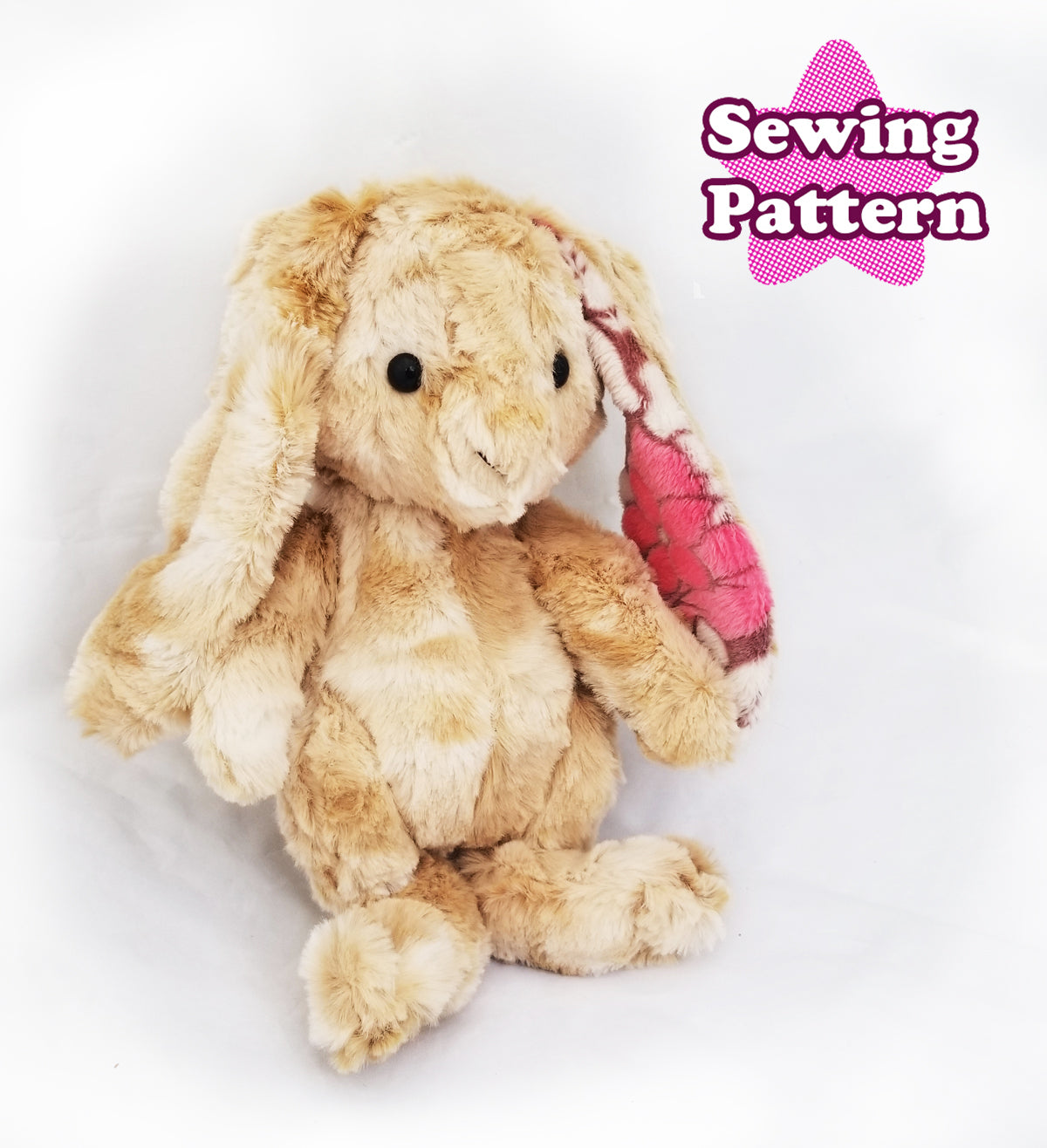 Creepy Cute Bunny Sewing Pattern PDF Stuffed Animal Tutorial